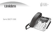 Uniden DECT1588 Serie Manual De Instrucciones