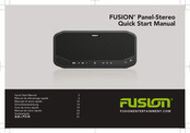 Fusion Panel-Stereo Manual De Inicio Rápido