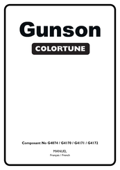 Gunson COLORTUNE G4171 Manual De Instrucciones