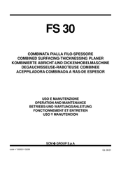 SCM FS 30 Uso Y Manutención