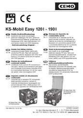 CEMO KS-Mobil Easy 190 l Manual De Instrucciones