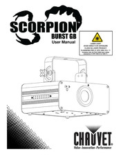 Chauvet SCORPION BURST GB Manual De Usuario