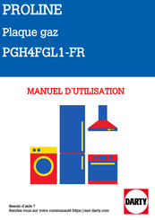 Proline PGH4FGL-FR Manual De Instrucciones