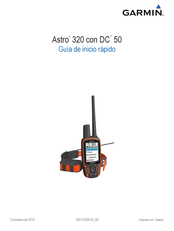 Garmin Astro 320 Guia De Inicio Rapido