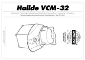 Hallde VCM-32 Instrucciones De Uso