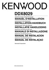 Kenwood DDX8029 Manual De Instalación