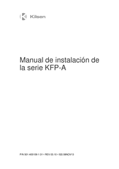 UTC Fire & Security KFP-AF2-PRT Manual De Instalación