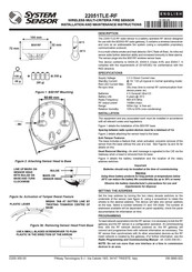 System Sensor 22051TLE-RF Instrucciones De Instalación Y Mantenimiento