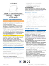 Garmin GPSMAP 8 16 Serie Instrucciones De Instalación