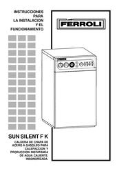 Ferroli Calderas Descargar Manuales De Usuario ManualsLib
