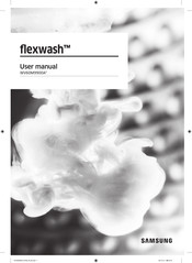 Samsung flexwash WV60M9900A Serie Manual De Usuario