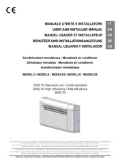 MAXA 2600 W A.E. Manual Usuario Y Instalador