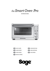 Sage Smart Oven Pro BOV820 Guía Rápida De Inicio