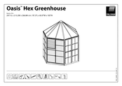 Palram Oasis Hex Greenhouse Manual De Instrucciones
