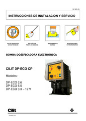 CILIT DP-ECO 3.3 Instrucciones De Instalación Y Servicio