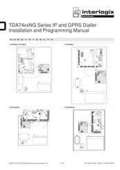 UTC Fire & Security interlogix TDA74 Serie Manual De Instalación Y Programación