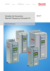 Bosch Rexroth Frequency Converter Fv Serie Manual De Instrucciones