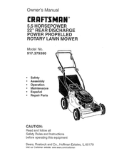 Craftsman 917.379380 El Manual Del Propietario