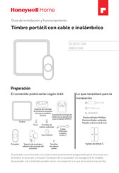 Honeywell Home DW915 Serie Guía De Instalación Y Funcionamiento