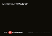 Motorola TITANIUM Manual De Instrucciones