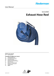 Nederman Exhaust Hose Reel 865 Serie Manual De Usuario
