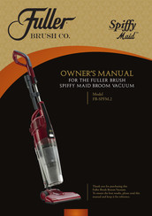 Fuller Brush Spiffy Maid FB-SPFM.2 Manual Del Usuario