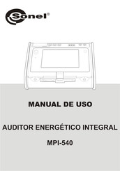 Sonel MPI-540 Manual De Uso