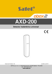 Satel AXD-200 Manual De Instrucciones