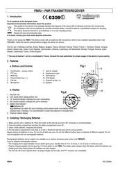 Velleman PMR3 Manual De Instrucciones