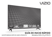 Vizio E70-C3 Guia De Inicio Rapido