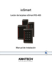 Kantech ioSmart RS-485 Manual De Instalación