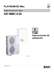 Baxi AEI MMC-II-IN Instrucciones De Utilizacion