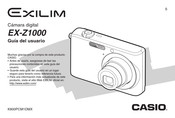 Casio EXILIM EX-Z1000 Guia Del Usuario