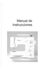 Bernina 1008 Manual De Instrucciones