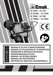 EMAK SC150 Manual De Istrucciones