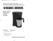 BLACK&DECKER Brew 'N Go DCM18 Serie Manual De Instrucciones