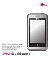 LG KM900 Guia Del Usuario