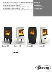 Dovre Sense 200 Instrucciones De Instalacion Y Uso