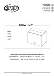 Argo AQUA UNIT AUBH Instrucciones De Instalación