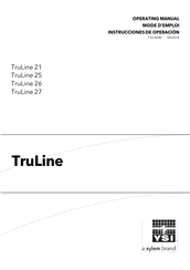 Xylem YSI TruLine 21 Instrucciones De Operación