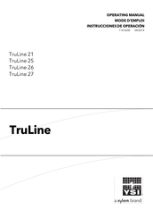 Xylem YSI TruLine 25 Instrucciones De Operación