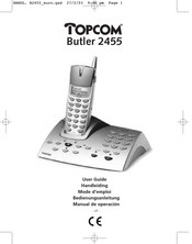 Topcom Butler 2455 Manual De Operación