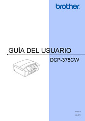 Brother DCP-375CW Guia Del Usuario