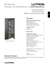 Lutron GRAFIK Eye 4000 Guia De Instalacion