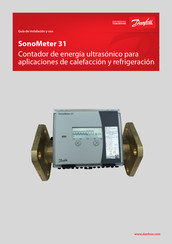 Danfoss SonoMeter 31 Guía De Instalación Y Uso