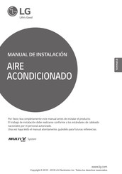 LG MULTI V MINI ARUN047GS2 Manual De Instalación