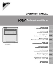 Daikin RXYN10AY1 Manual De Operación