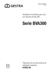 GESTRA BVA300 Serie Instrucciones De Instalación