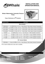 Whale FW1225 Manual De Instrucciones