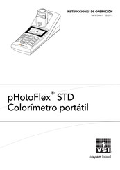 YSI pHotoFlex STD Instrucciones De Operación